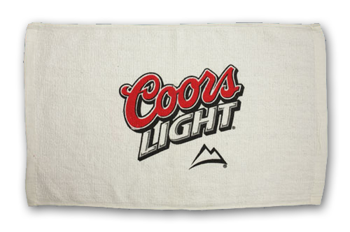 coors beer rally towels