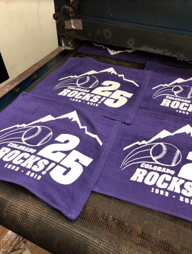MLB Colorado Rockies Baseball Rally Towels