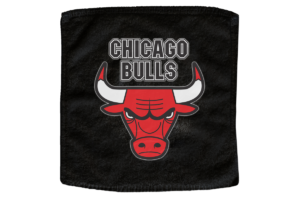 Black Chicago Bulls NBA Basketball Rally Towels