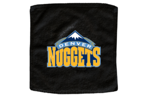 Black Denver Nuggets NBA Basketball Rally Towels