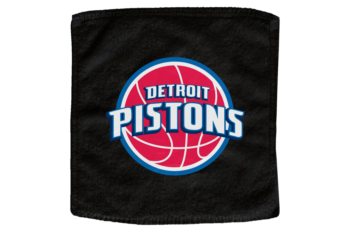 NBA Detroit Pistons Custom Basketball Rally Towels