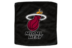 Black Miami Heat NBA Basketball Rally Towels