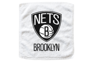 White Brooklyn Nets NBA Basketball Rally Towels