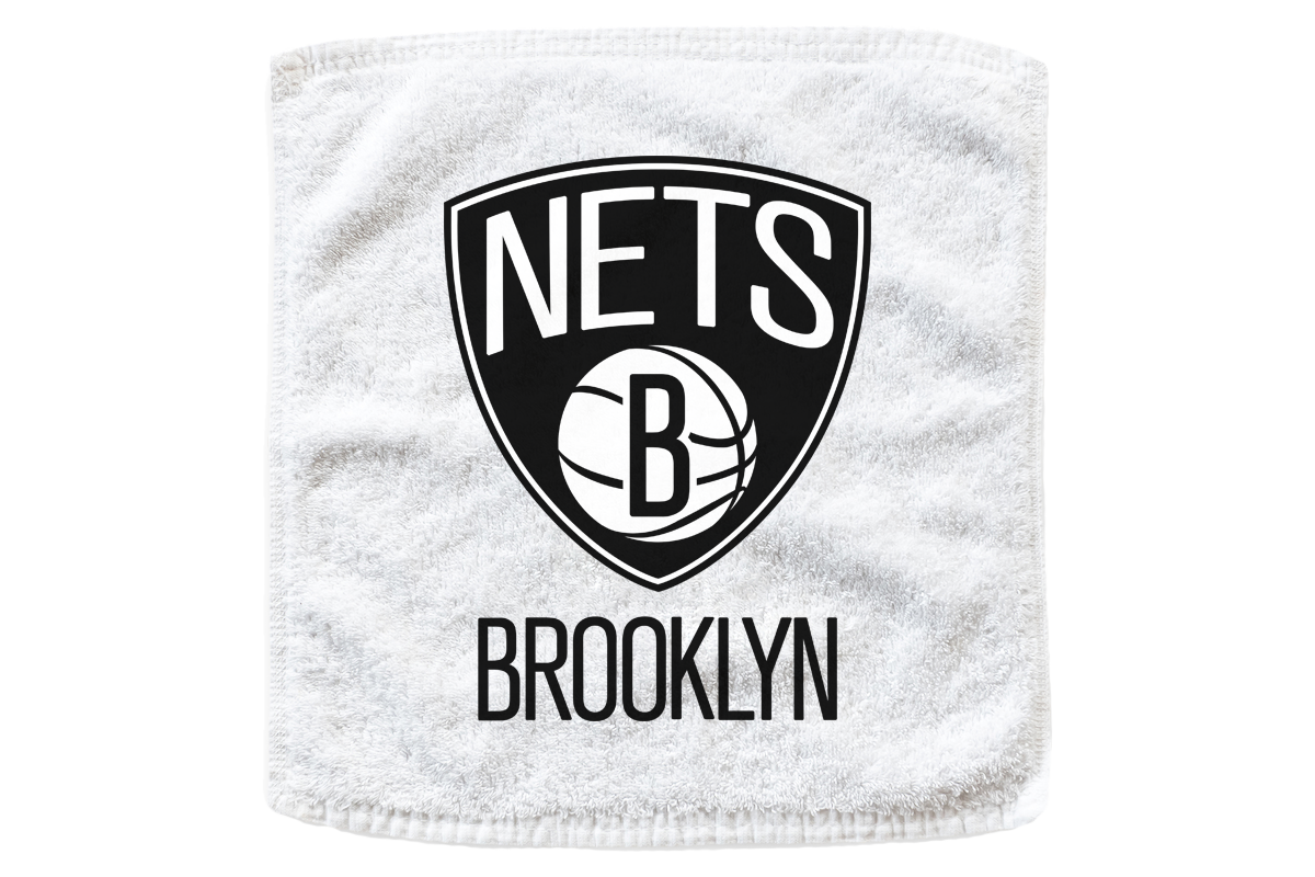 Brooklyn Nets Personalized Jersey Beach Towel