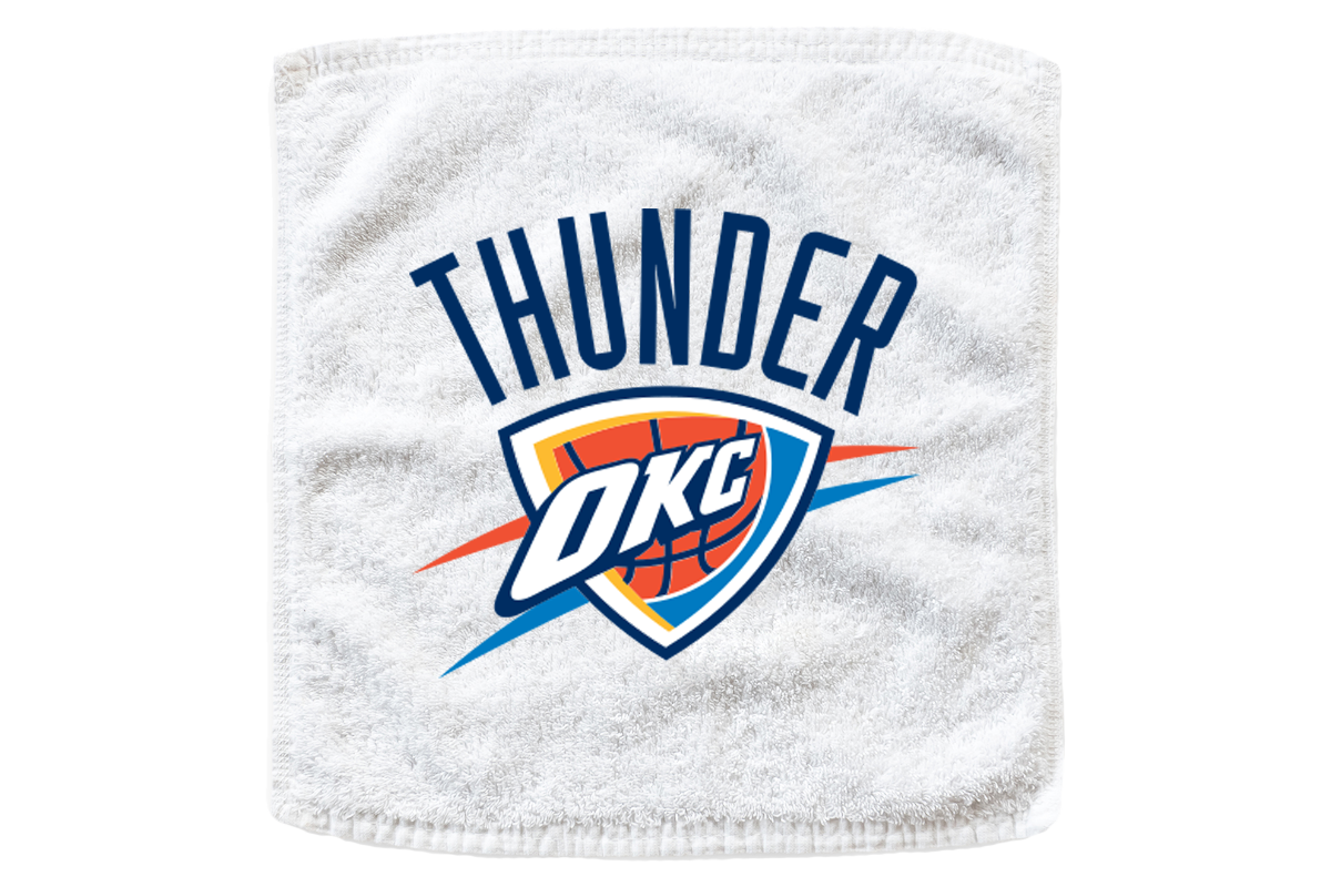 NBA Oklahoma Thunder Custom Basketball Rally Towels