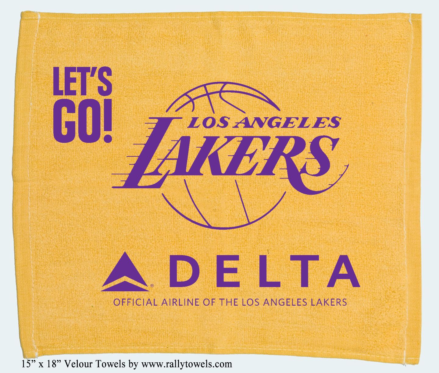 Lakers Basketball Rally Towel