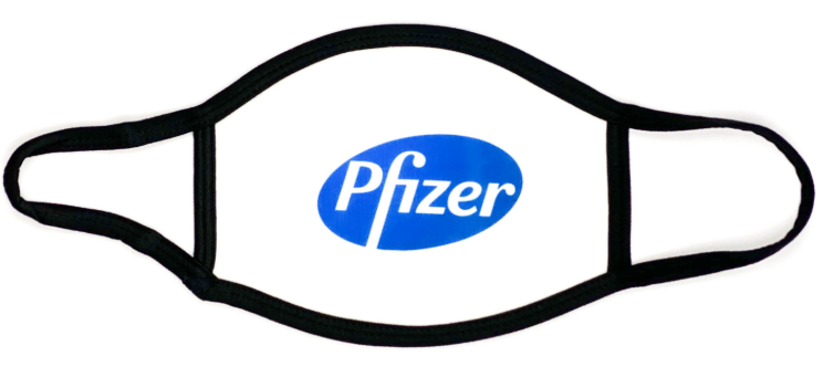 Custom Face Mask - Pfizer