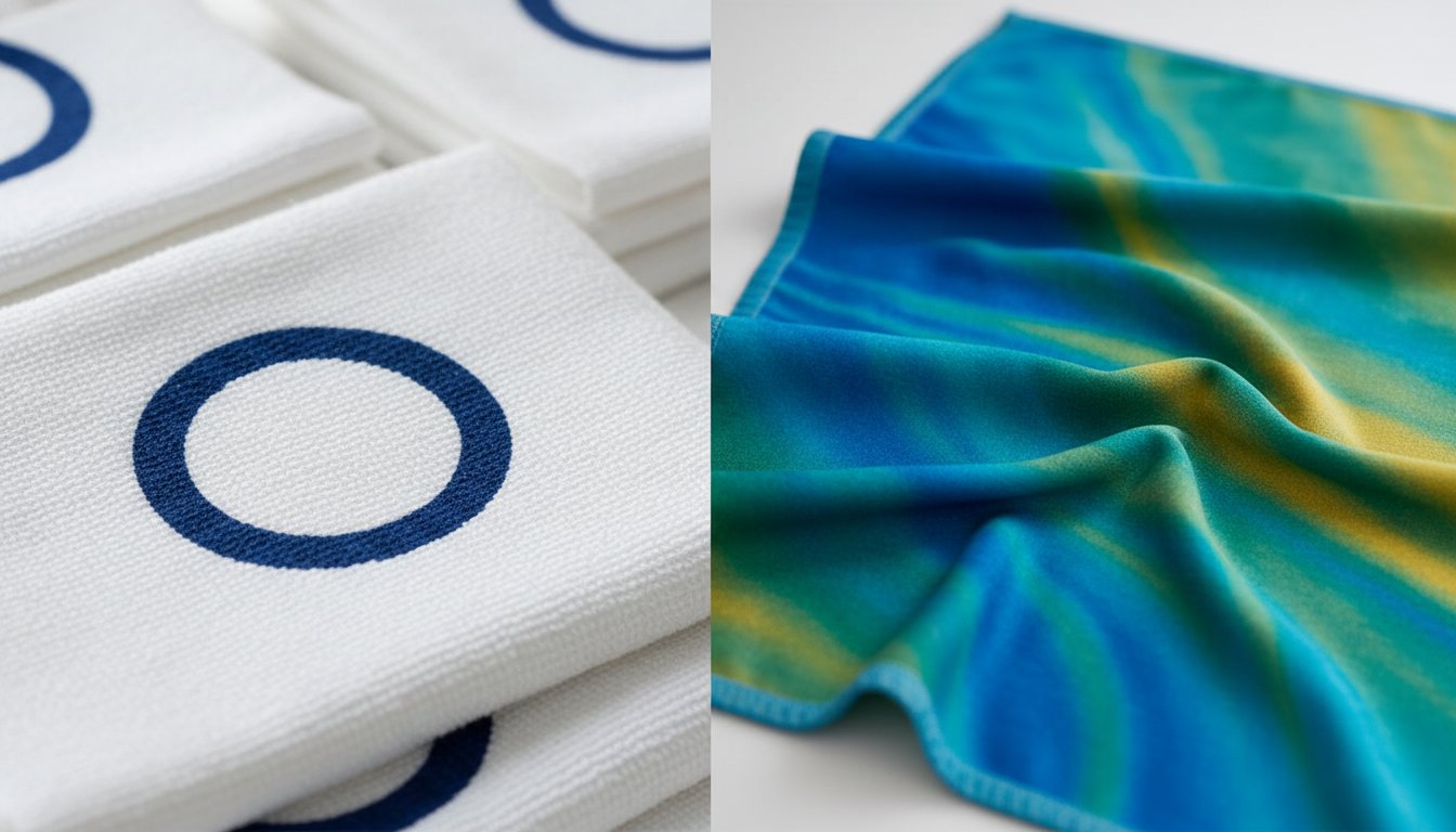 Screen Printing vs. Sublimation for Towels: The Ultimate 2026 Comparison Guide