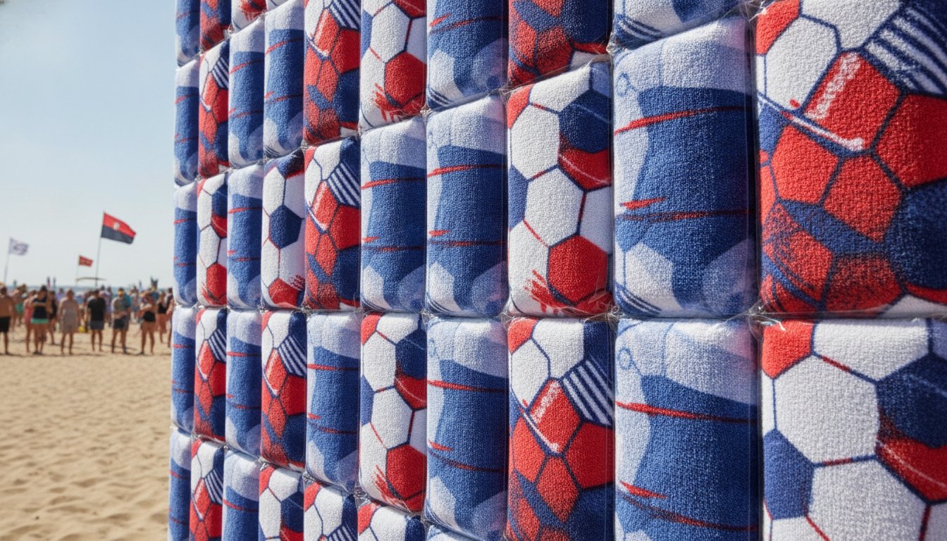 Bulk World Cup Beach Towels: Custom Brand Guide