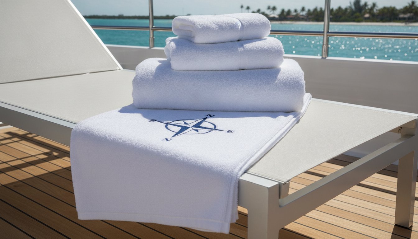 Custom Boat Towels: The 2026 Guide to Marine Branding & Luxury