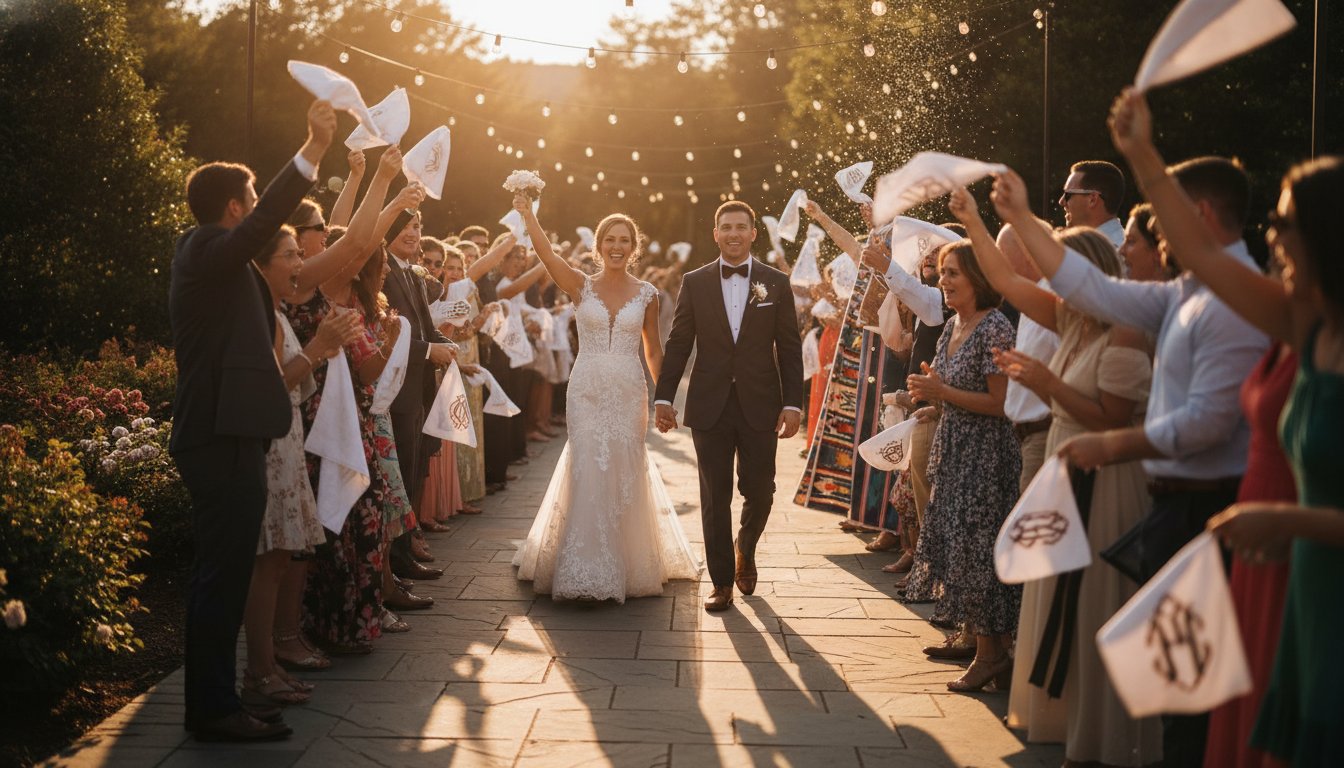 Custom Wedding Towels: Unique Favors & Practical Gifts