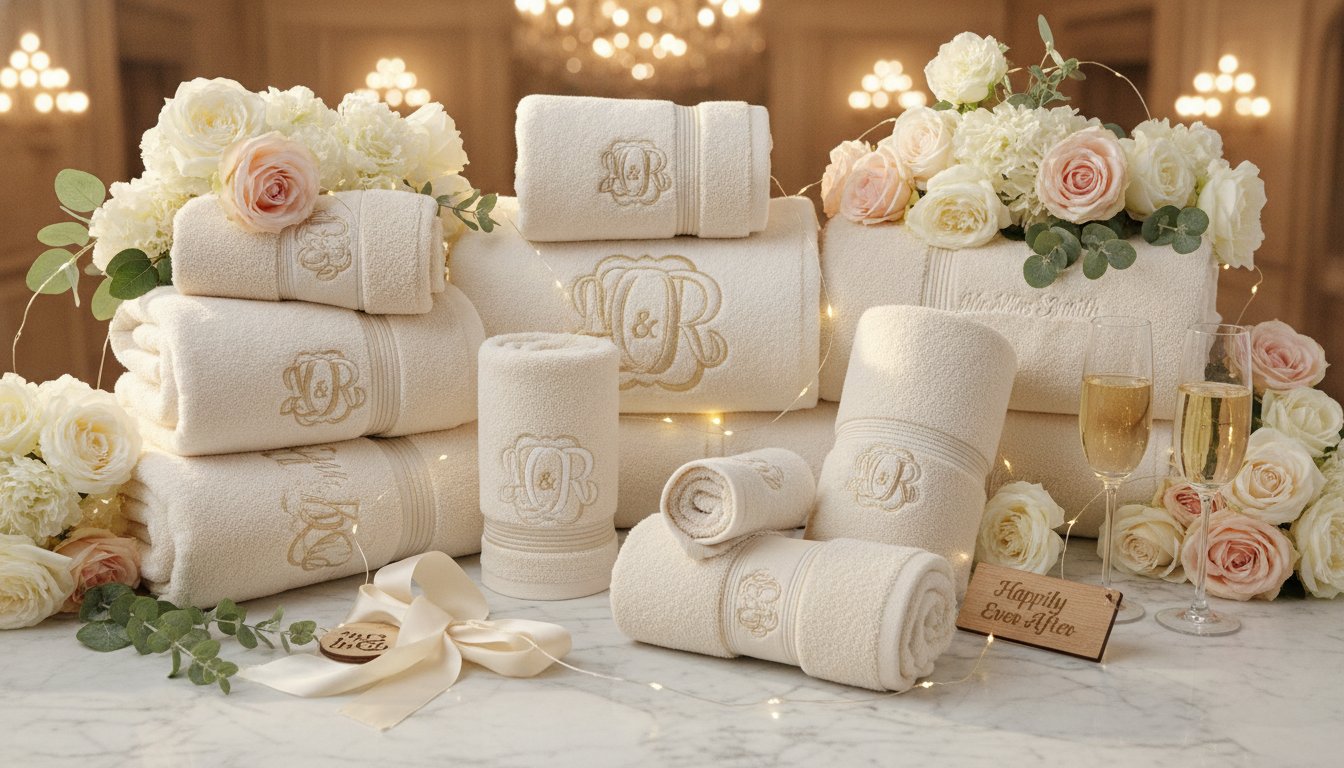 Custom Discount Wedding Towels: Bulk Savings Guide