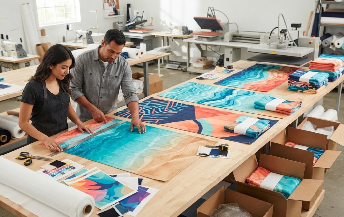 Bulk Dye Sublimated Beach Towels: Buyer's Guide - Hero Image