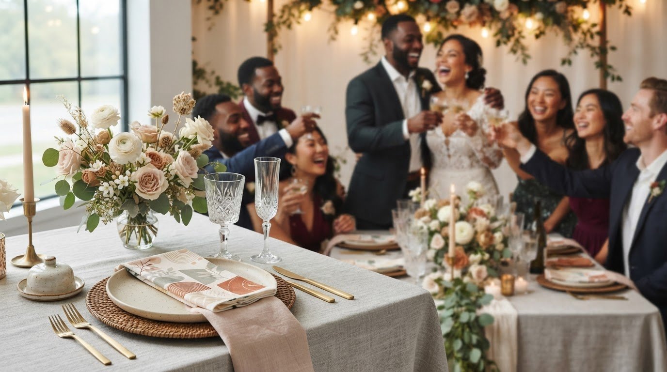 Custom Reception Wedding Towels: Buyer's Guide