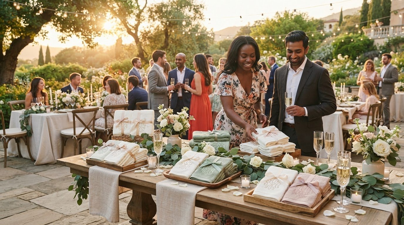 Custom Towels for Wedding Season: A Buying Guide