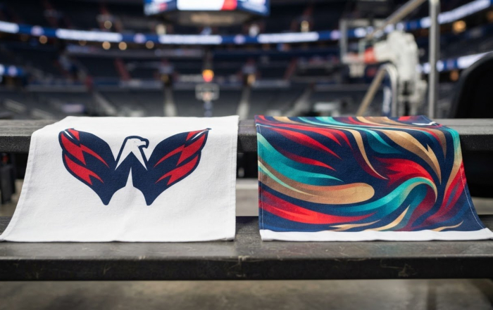 Dye Sublimation vs Screen Printed Rally Towels - Hero Image