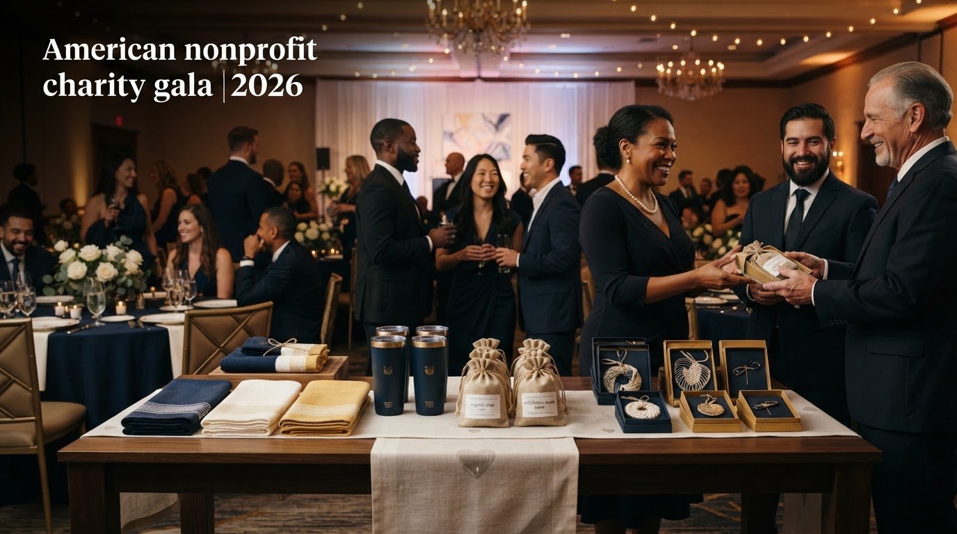Non-Profit Gala Giveaways: 10 Ideas for 2026